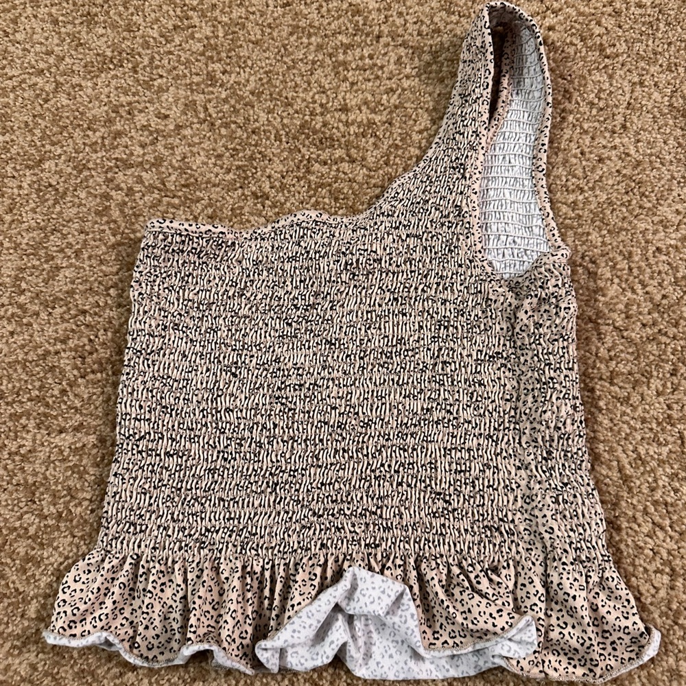 one shoulder top